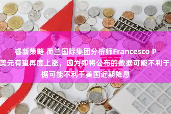 睿新策略 荷兰国际集团分析师Francesco Pesole表示，美元有望再度上涨，因为即将公布的数据可能不利于美国近期降息