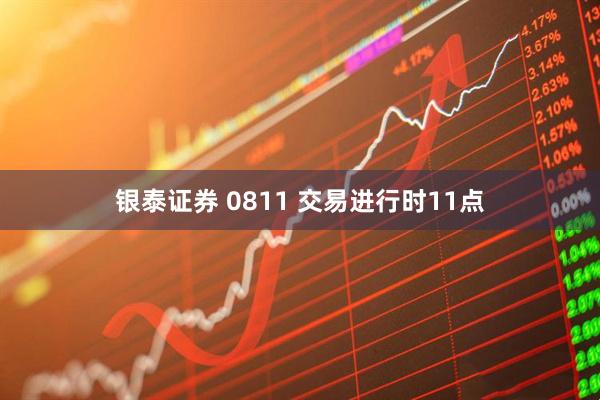 银泰证券 0811 交易进行时11点